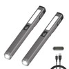 CHICES 2PACK Pen Light Rechargeable Flashlight - COB Small Portable
