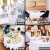 Utopia Kitchen White Round Table Cloth 2 Pack [60 Inch]
