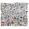 OwnTheAvenue JDM 30 Random Car Stickers Decals Bulk Wholesale Pack