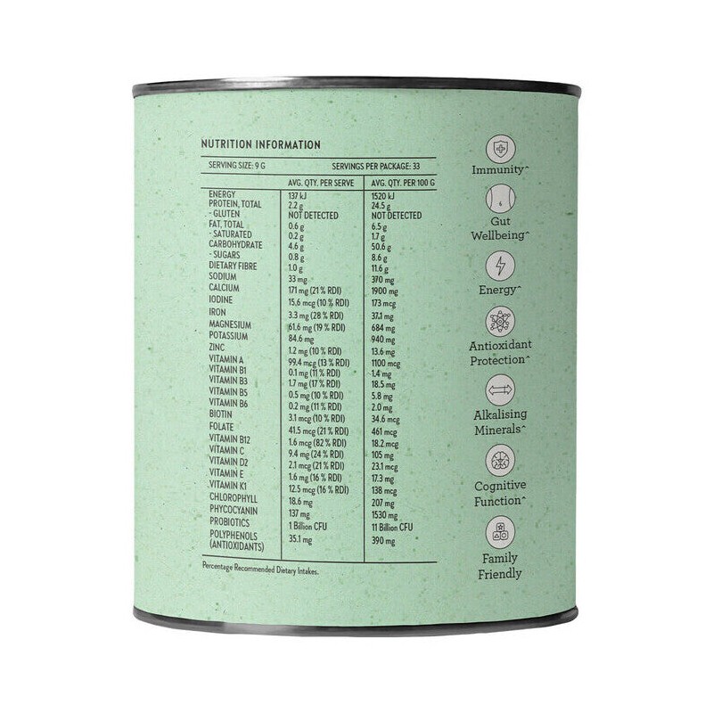 Nutra Organics Super Greens + Reds, 150 g