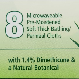 ALOE VESTA LOT of 4 ALOE VESTA BATHING CLOTHS 8 COUNT EACH