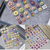 New Sunflower Smiley Face Nail Art Sticker Decals 5D Embossed,