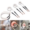 Induction Heating Coil, 1200°C Temperature Resistance, 3.0 mm Brass Core,