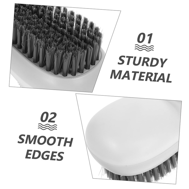 SAFIGLE Lovely Dual Sided Laundry Scrub Brush Multi Functional Soft