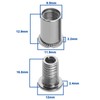 LT Easiyl 10 Pcs Bicycle Plate Screws for Bicycle Chainring