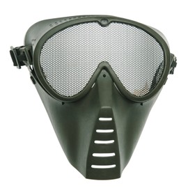 Mask of Protection Face Mask Sticker for Airsoft Soft Air Green AAP35VERDE