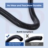 Wire Loom 3/8 inch 33ft, YCLYC Split Loom, Outdoor Cord