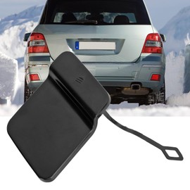 Black Tow Hook Cover Rear Bumper Bar Suitable for Durable Tow Hook Cover Rear Bumper Bar 2048853223 GLK Class X204 2008 to 2012