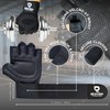 Repton Fitness Gears Gym Gloves with Wrist Strap, Weight Lifting