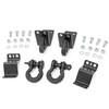 Rough Country Rear Shackle Kit w/D-Rings & Rubber Isolators -