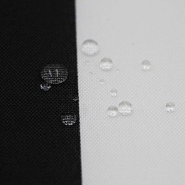 Outdoor Chair Pads Seat Cushions U Shape Home Chair Cushion for Garden Patio, Set of 2 (17" X 16", Black Stripe)