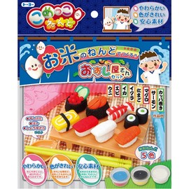 トーヨー 粘土 こめっこねんど おすし屋さんセット 115202