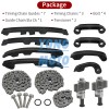 JINFANNIBI Timing Chain Guides & Tensioner for Kawasaki Brute Force