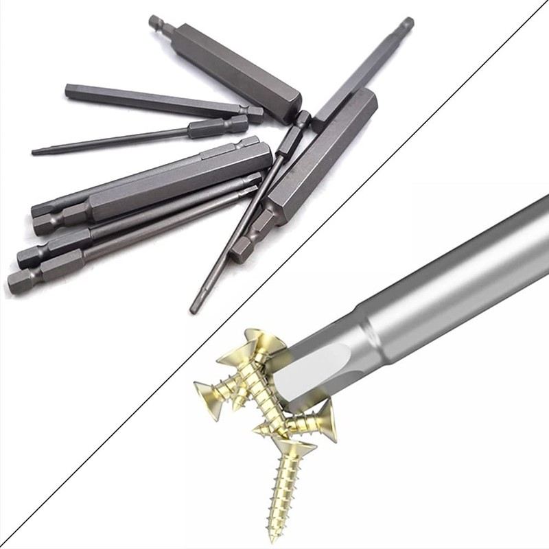 KOVOL Hex Wrench Bit Set, Impact Driver Bit, S2 Precision