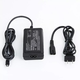 myw-tech AC/DC Adapter Battery Power Charger For Sony DCR-SX44 E DCR-SX45 E Camcorder Cam
