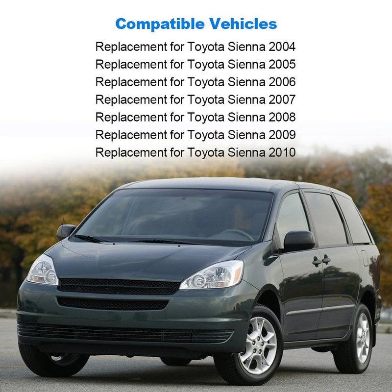 JDMON Exterior Door Handles Replacement for Toyota Sienna 2004-2010 Front