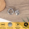 2pcs Sink Overflow Ring, Chrome Bathroom Sink Overflow Trim Ring