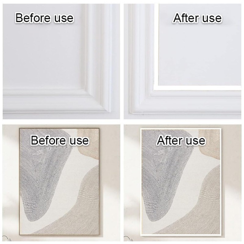 Peel and Stick Wall Moulding Panels Panelling Kit Coving for