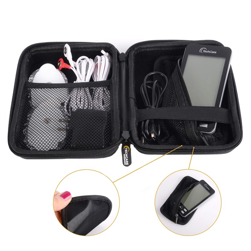 Hard Travel Case for TechCare Plus 24 Touch X Tens