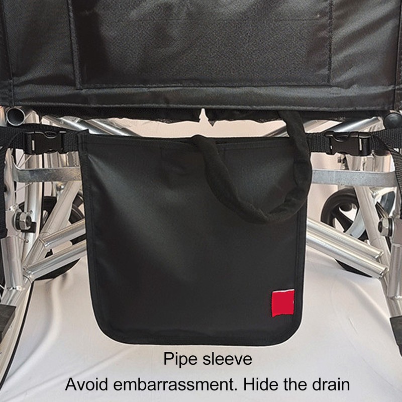 Wheelchair Urine Drainage Bag Hangs Discreetly Catheter Bag Holder Covers