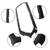 Silscvtt Front Upper Grille Outer Frame Surround Glossy Black Replacement