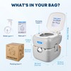 Kohree 5.8 Gal Portable Toilet for Adults: Large Camping Toilet