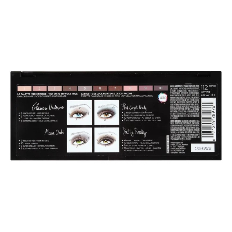 Paleta De Sombras De Ojos Loreal Paris Makeup Colour Riche