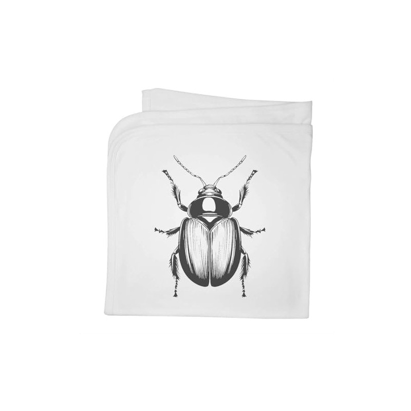 Azeeda 'Single Beetle Bug' Cotton Baby Blanket/Shawl (BY00039763)