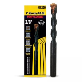Grip Tight Tools M1224 1/8" x 3" Masonry Drill Bit Reinforced Carbide Tip