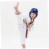 Parliky Eva Taekwondo Helmet Shock Absorbent Sparring Headgear for Kickboxing