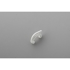 Swish Curtain Track, White, Valance Hooks (Pk 10)