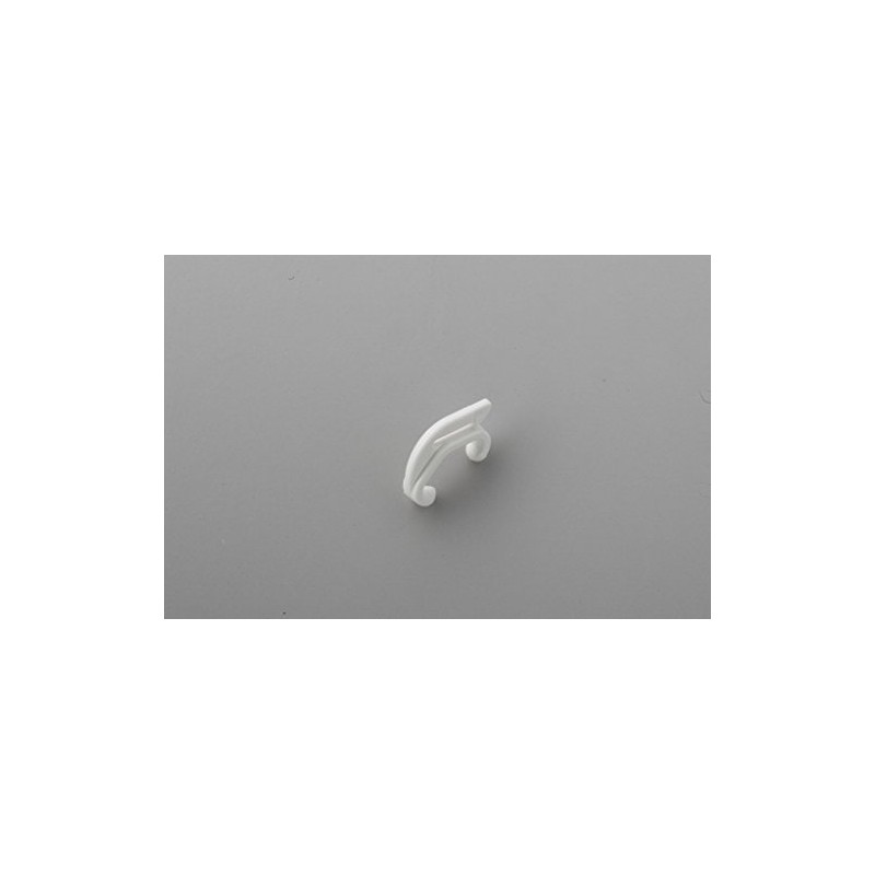 Swish Curtain Track, White, Valance Hooks (Pk 10)