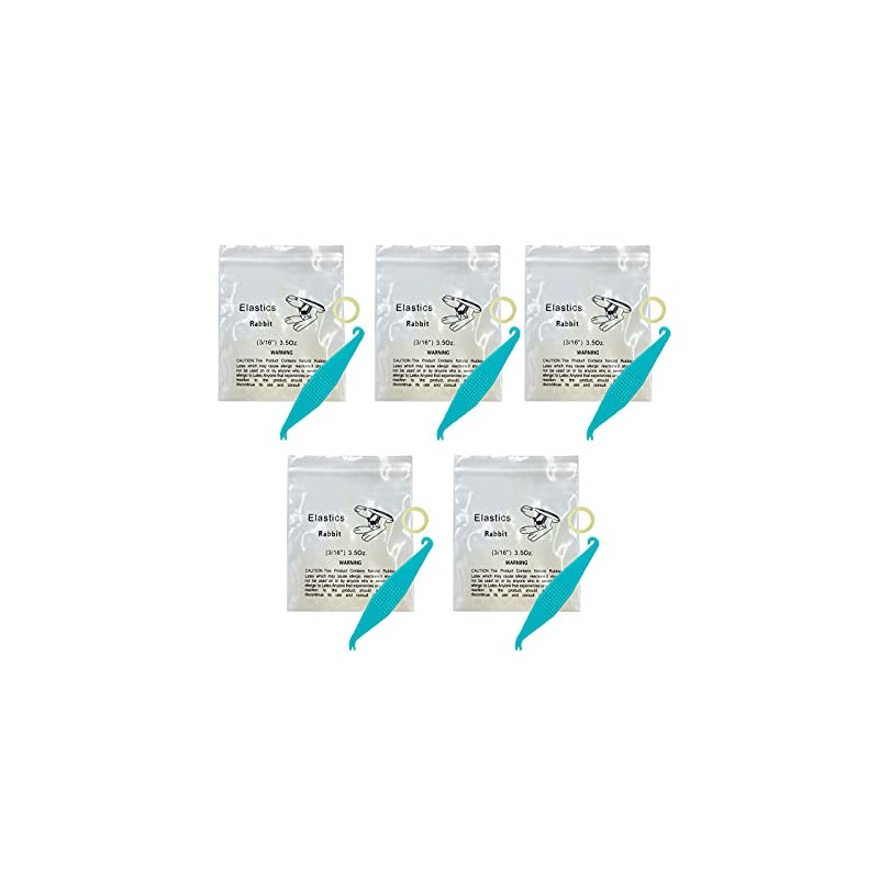3/16 Inch Orthodontic Elastic Rubber Bands, 500 Pack Medium 3.5