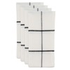 Windowpane Plaid Table Napkins (Set of 4)