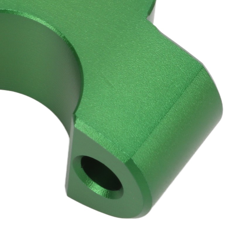 Pair Motorcycle Handlebar Clamp Riser 30mm Height CNC Aluminum Alloy