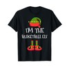 I'm The Basketball Elf Christmas Holiday Elf Squad Xmas T-Shirt