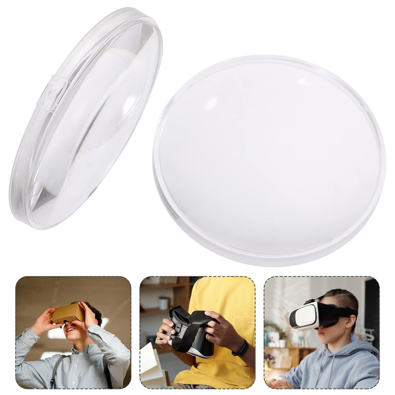 ULTECHNOVO 10pcs Vr Glasses Lens Replacement Light-Blocking Headset Accessories Material