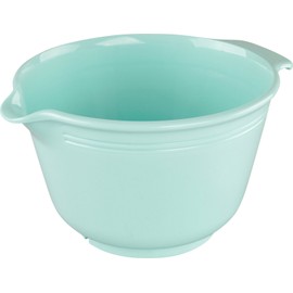 Dr. Oetker 4641 Retro 2.5 Litre Mixing Bowl, Plastic, green, 21 x 21 x 14 cm