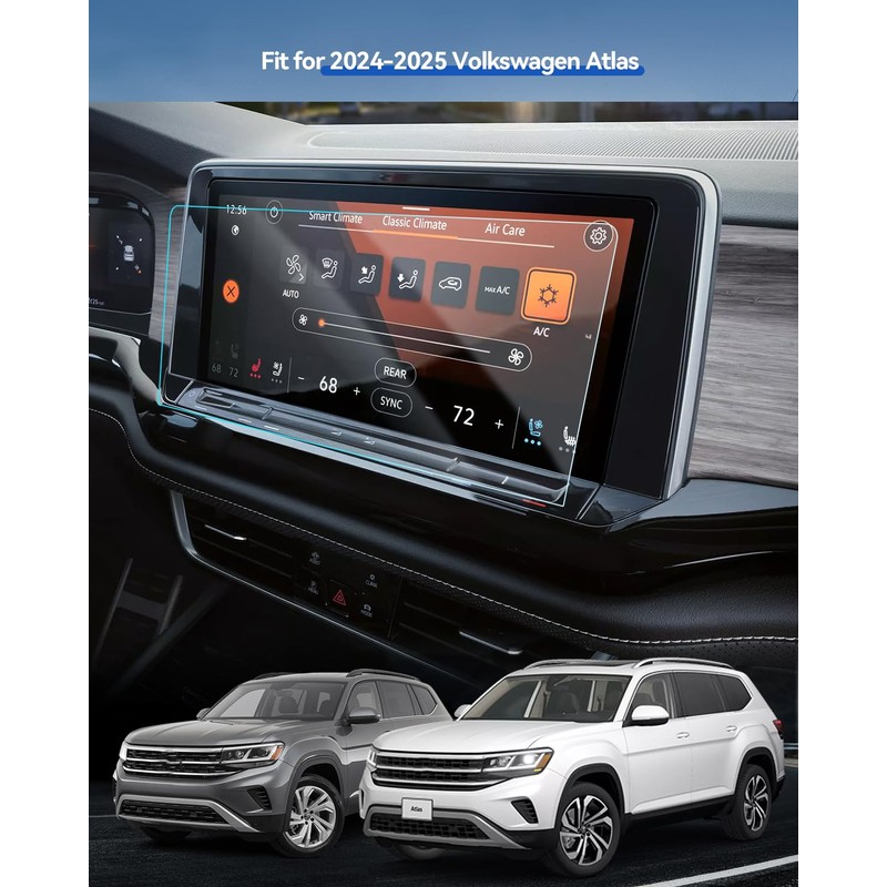 LANTU Matte Screen Protector for Volkswagen Atlas 2024 2025 SE/SEL/SEL