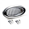 American Shifter Company Billet Chrome Oval AC Air Conditioning Heater