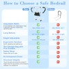 Bed Rails for Elderly Adults Safety: Adjustable Bedside Assist Rails