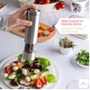Electric Salt and Pepper Grinder Set - 2 Battery Operated