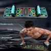 TOMVAES Push Up Board,Foldable Adjustable Multi-Function Push Up Bars, Muscle