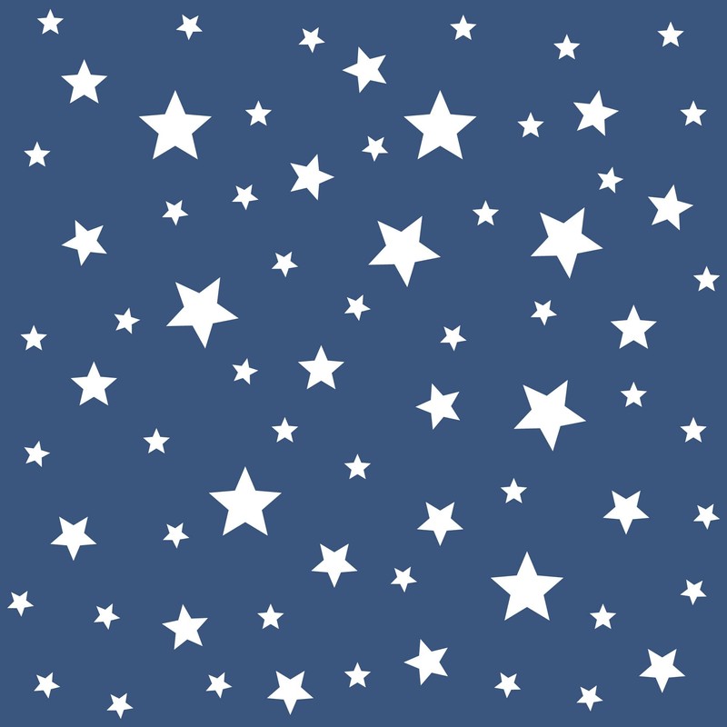 Stickerscape Star Wall Stickers (Standard - 4 Sheets - White)
