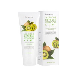 Farmstay All-in-One Refreshing Peeling Gel Kiwi 180ml / 팜스테이 올인원 리프레쉬 필링젤 키위 180ml