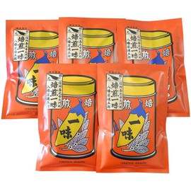 Yawataya Ishogoro Roasted Pirates Karashi Bags, 0.5 oz (15 g) x 5 Packs