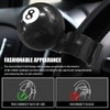 HQRNYP 8 Ball Steering Wheel Knob Spinner, Suicide Knob, Heavy