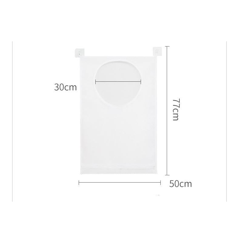 SOVYOULIVE 2 Pack Over The Door Laundry Bags – 70x50cm