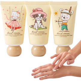 Crema de Manos Hidratante,crema de Manos Perfumada, Crema para Manos Mayoreo,ingredientes de Origen Vegetal, Adecuada para Hidratar y Nutrir Profundamente las Manos 3pz