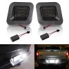 OXILAM Smoked Full LED Rear License Plate Lights For 2003-2018